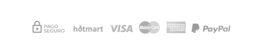 Pago seguro Hotmart Visa Mastercard PayPal